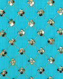Tamala Dress, Turquoise Tide