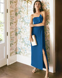Anasophia Maxi Dress, Starlight Navy-Lilly Pulitzer