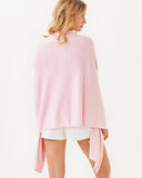 Lanelle Fauxshmere Wrap, Heathered Pink Muse-Lilly Pulitzer