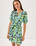 Olivine Short Dress, Sapphire Pool Tropical Tango-Lilly Pulitzer