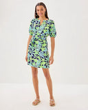 Olivine Short Dress, Sapphire Pool Tropical Tango-Lilly Pulitzer
