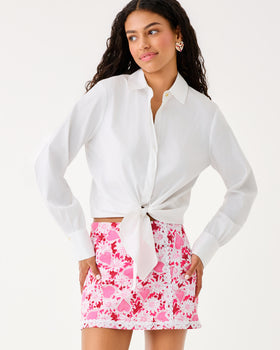 MICHELINA MINI SKORT, COCONUT