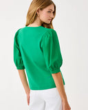 Ronson Knit Top, Bamboo Green-Lilly Pulitzer