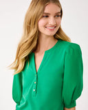 Ronson Knit Top, Bamboo Green-Lilly Pulitzer