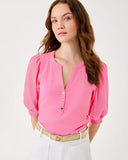 Ronson Knit Top, Confetti Pink-Lilly Pulitzer