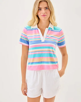 Florie Towel Terry High Rise, Resort White-Internet Return from Lilly.com