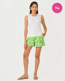 Sarissa stretch Short- Crocodile Green Liza-Lilly Pulitzer