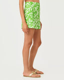 Sarissa stretch Short- Crocodile Green Liza-Lilly Pulitzer