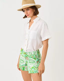 Carden Ruffle Top, Resort White-Lilly Pulitzer