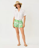 Carden Ruffle Top, Resort White-Lilly Pulitzer