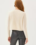Emmarose Cashmere Sweater Set, Coconut-Lilly Pulitzer