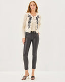 Emmarose Cashmere Sweater Set, Coconut-Lilly Pulitzer