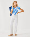 Lilly x Saint James Garde Cote MC Top, Azure-Lilly Pulitzer