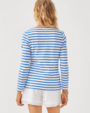 Lilly x Saint James Minquidame Tee, Azure-Lilly Pulitzer