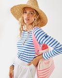 Lilly x Saint James Minquidame Tee, Azure-Lilly Pulitzer