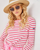 Lilly x Saint James Minquidame Tee, Rose-Lilly Pulitzer