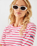Lilly x Saint James Minquidame Tee, Rose-Lilly Pulitzer
