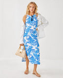 Lilly x Saint James Maxine Maxi Dress, AZURE-Lilly Pulitzer