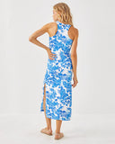 Lilly x Saint James Maxine Maxi Dress, AZURE-Lilly Pulitzer