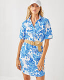 Lilly x Saint James Leonie Shirt Dress, AZURE-Lilly Pulitzer