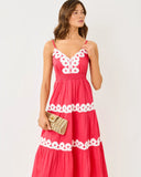Zanna Midi Dress, Paradise Punch-Lilly Pulitzer