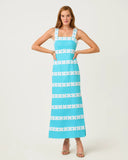 Davis Maxi Dress, Capri Blue-Lilly Pulitzer