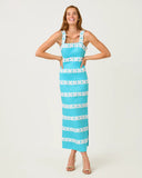 Davis Maxi Dress, Capri Blue-Lilly Pulitzer