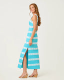Davis Maxi Dress, Capri Blue-Lilly Pulitzer