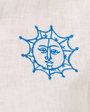Sea View Button Down, Throw Me A Line Embroidery, Resort White-Lilly Pulitzer