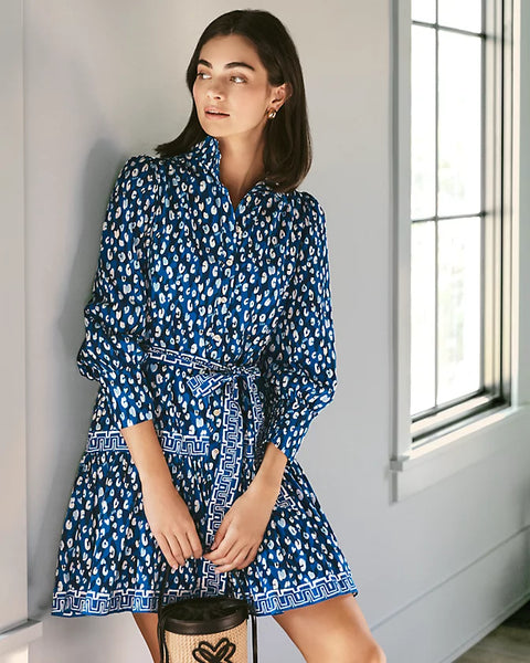 Drena Dress, Starlight Navy-Lilly Pulitzer