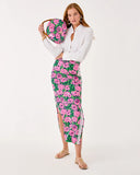 Sanders Maxi Skirt, Low Tide Navy-Lilly Pulitzer