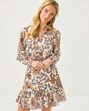 Axton Eyelet Dress, Coconut Take Meowt-Lilly Pulitzer