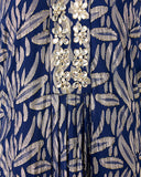 Bellina Silk Maxi caftan, Low Tide Navy-Lilly Pulitzer