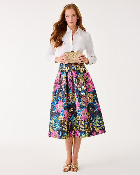 Elyce Midi Skirt-Lilly Pulitzer