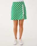 Monica Ruffle Skirt, UPF 50+ Bamboo Green-Lilly Pulitzer