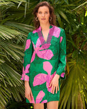 Irella Caftan Dress - Kitts Green Oversized Sunset Shadows-Lilly Pulitzer