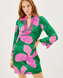 Irella Caftan Dress - Kitts Green Oversized Sunset Shadows-Lilly Pulitzer