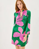 Irella Caftan Dress - Kitts Green Oversized Sunset Shadows-Lilly Pulitzer