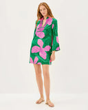 Irella Caftan Dress - Kitts Green Oversized Sunset Shadows-Lilly Pulitzer
