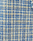 Teddy Boucle Shift, Tangier Teal Ocean Deep Lurex Boucle-Lilly Pulitzer