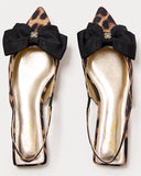 Brit Leopard Bow Slingback, Multi Leopard Faille Accessories-Lilly Pulitzer