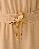 Amore UPF 50+ Jumpsuit, Heathered Iced Latte-Lilly Pulitzer