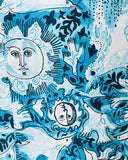 ClaraJane Stretch Maxi Shidt Dress, Bellavue Blue Lilly Gulls-Lilly Pulitzer