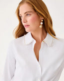 The Pearl Lilly Shirt, Resort White-Lilly Pulitzer