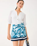 Kenlyn Mini Skort, Bellevue Blue Lilly Gulls Engineered Skort-Lilly Pulitzer
