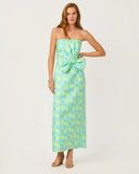 Tiernan Maxi Dress, Capri Blue Tulip Tango Jacquard-Lilly Pulitzer