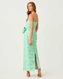 Tiernan Maxi Dress, Capri Blue Tulip Tango Jacquard-Lilly Pulitzer