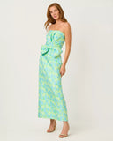 Tiernan Maxi Dress, Capri Blue Tulip Tango Jacquard-Lilly Pulitzer
