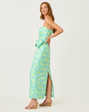 Tiernan Maxi Dress, Capri Blue Tulip Tango Jacquard-Lilly Pulitzer