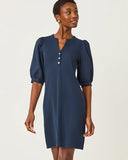 Ronson Dress, Low Tide Navy-Lilly Pulitzer